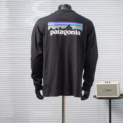 PATAGONIA P-6 LOGO LONG SLEEVE T-SHIRT– 1:1 HIGH END