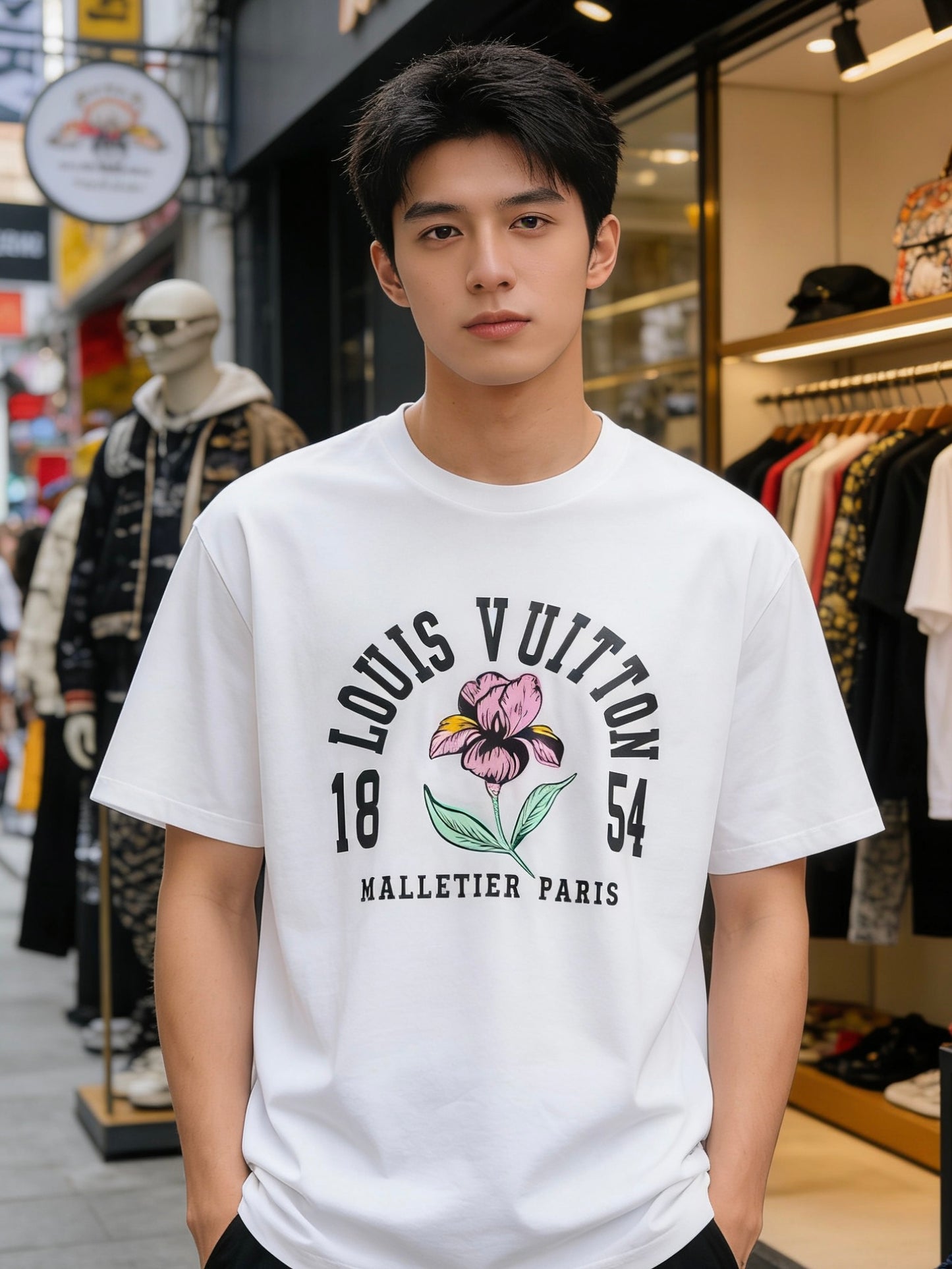 LOUIS VUITTON T-SHIRT - SUPER CLONE