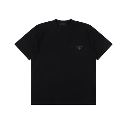 PRADA T-SHIRT - SCHWARZ / WEIß - SUPER CLONE 260g