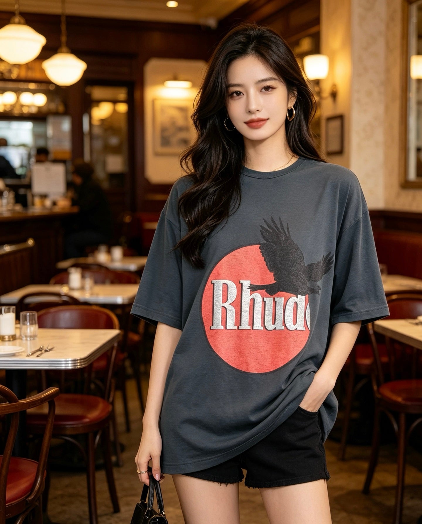 RHUDE T-SHIRT - SUPER CLONE