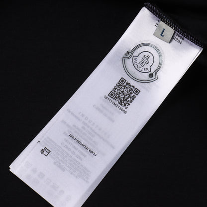 MONCLER T-SHIRT - SCHWARZ / WEIß - SUPER CLONE 260g