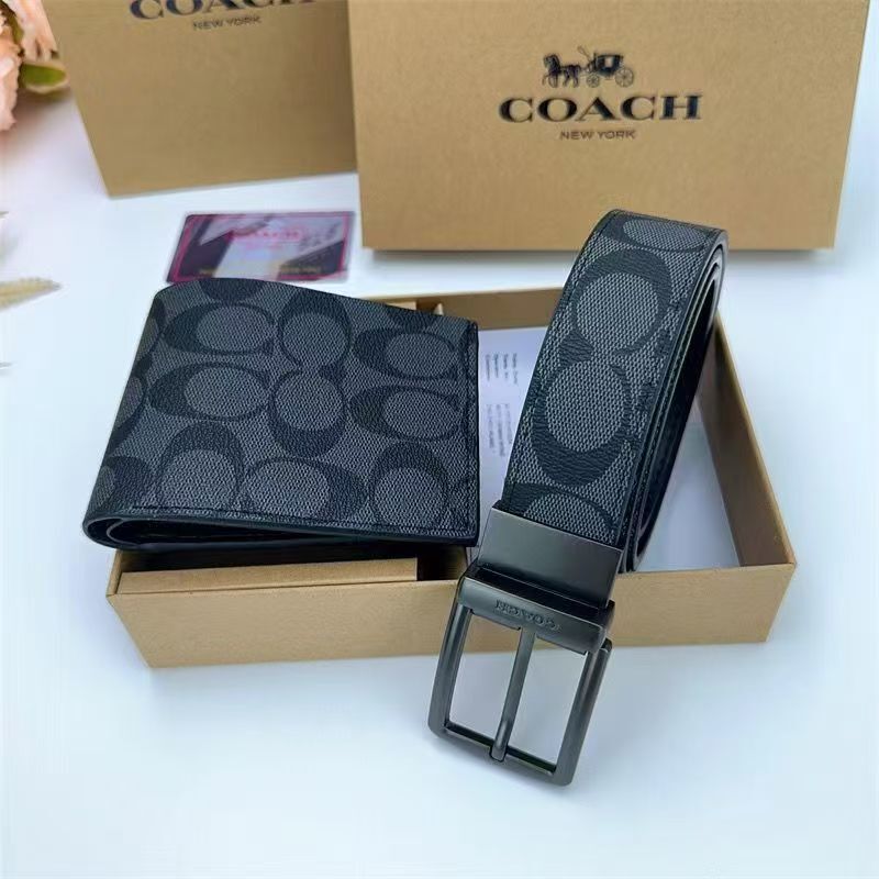GÜRTEL & WALLET SETS - VERSCHIEDENE MARKEN - OVP MIT BOX