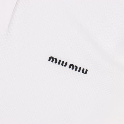 MIU MIU ESSENTIAL LONGSLEEVE POLO - SUPER CLONE