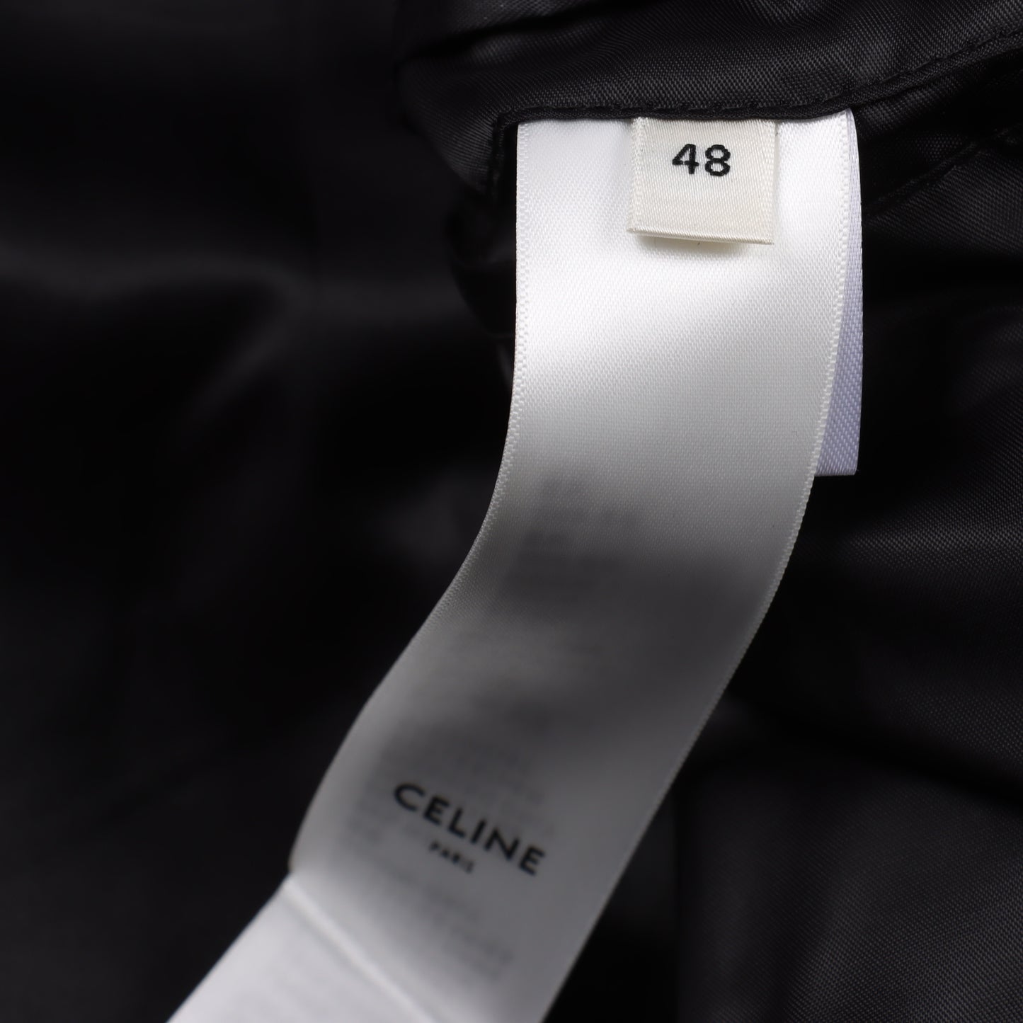 CELINE WOOL & LEATHER HOODIE JACKET - SUPER CLONE