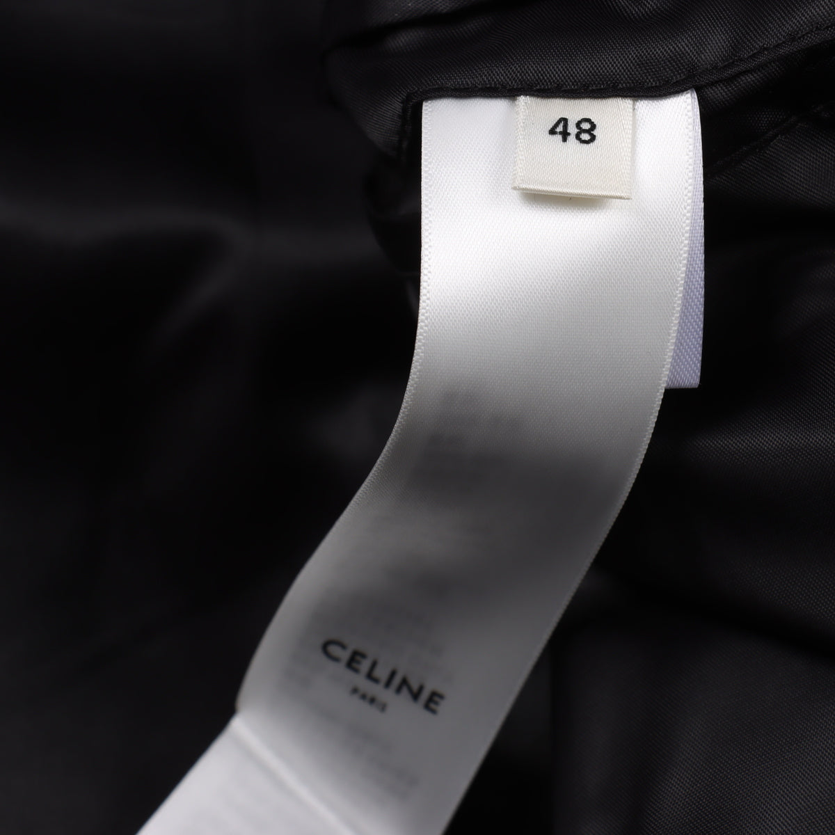 CELINE WOOL & LEATHER HOODIE JACKET - SUPER CLONE