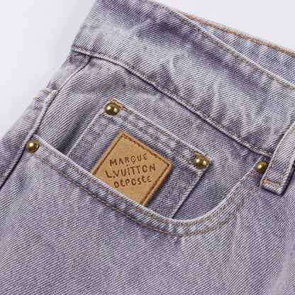 LOUIS VUITTON PASTEL DENIM – LAVENDER GREY EDITION – mit Tags – 1:1 HIGH END