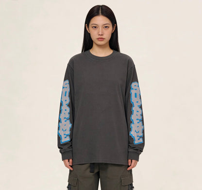 SUPREME CRACKED SLEEVE L/S TOP – mit Tags – 1:1 HIGH END