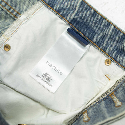 LOUIS VUITTON MONOGRAM PATCHWORK DENIM SKATE PANTS – 1:1 HIGH END