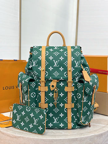 LOUIS VUITTON BACKPACK CHRISPOTHER – Full Set  - 1:1 HIGH END