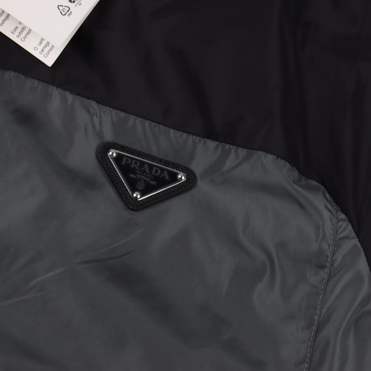 PRADA Re-Nylon Contrast Windbreaker - SUPER CLONE