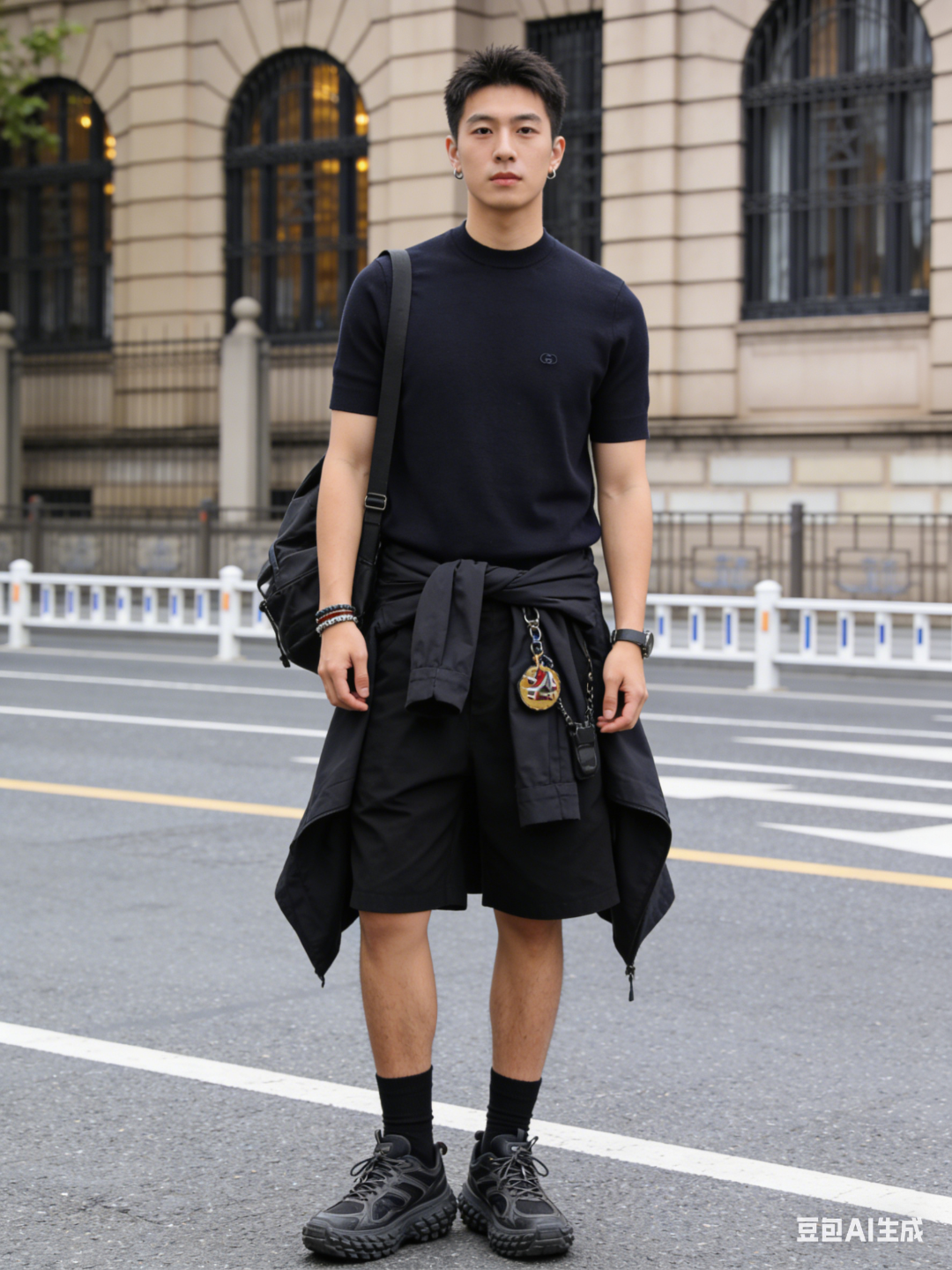 GUCCI KNIT T-SHIRT – Black Minimal Edition – 1:1 HIGH END
