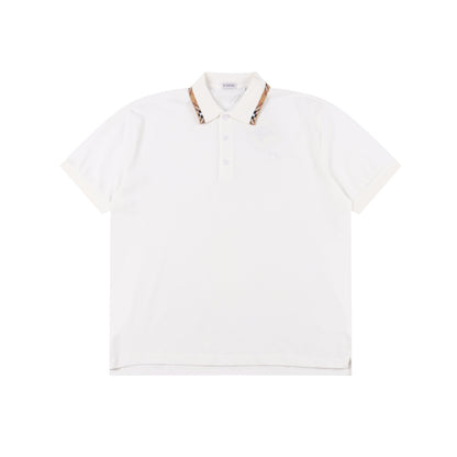 BURBERRY CHECK COLLAR POLO SHIRT – mit Tags – 1:1 HIGH END