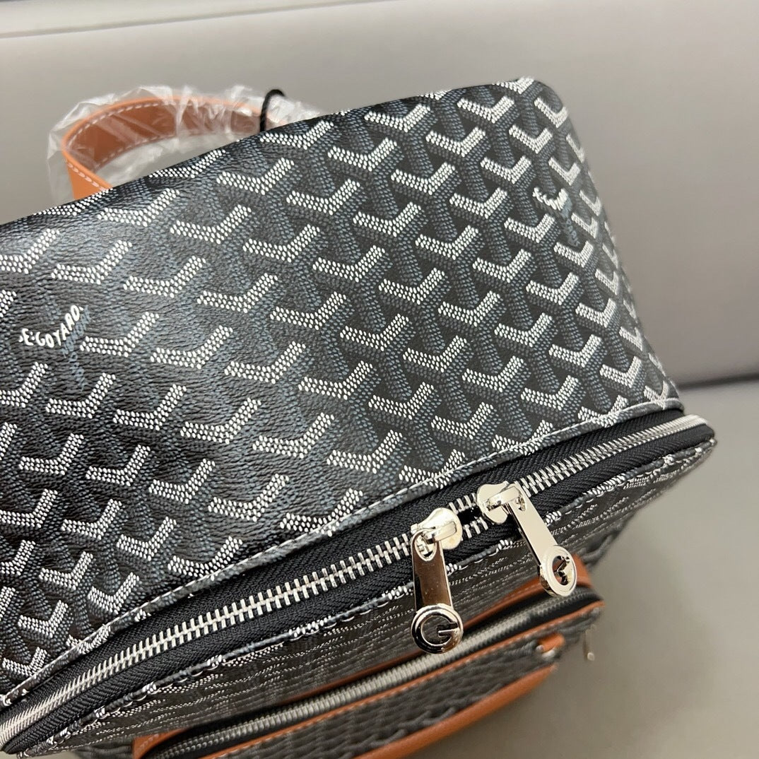 GOYARD ALPIN LEATHER BACKPACK –  Full Set  - 1:1 HIGH END