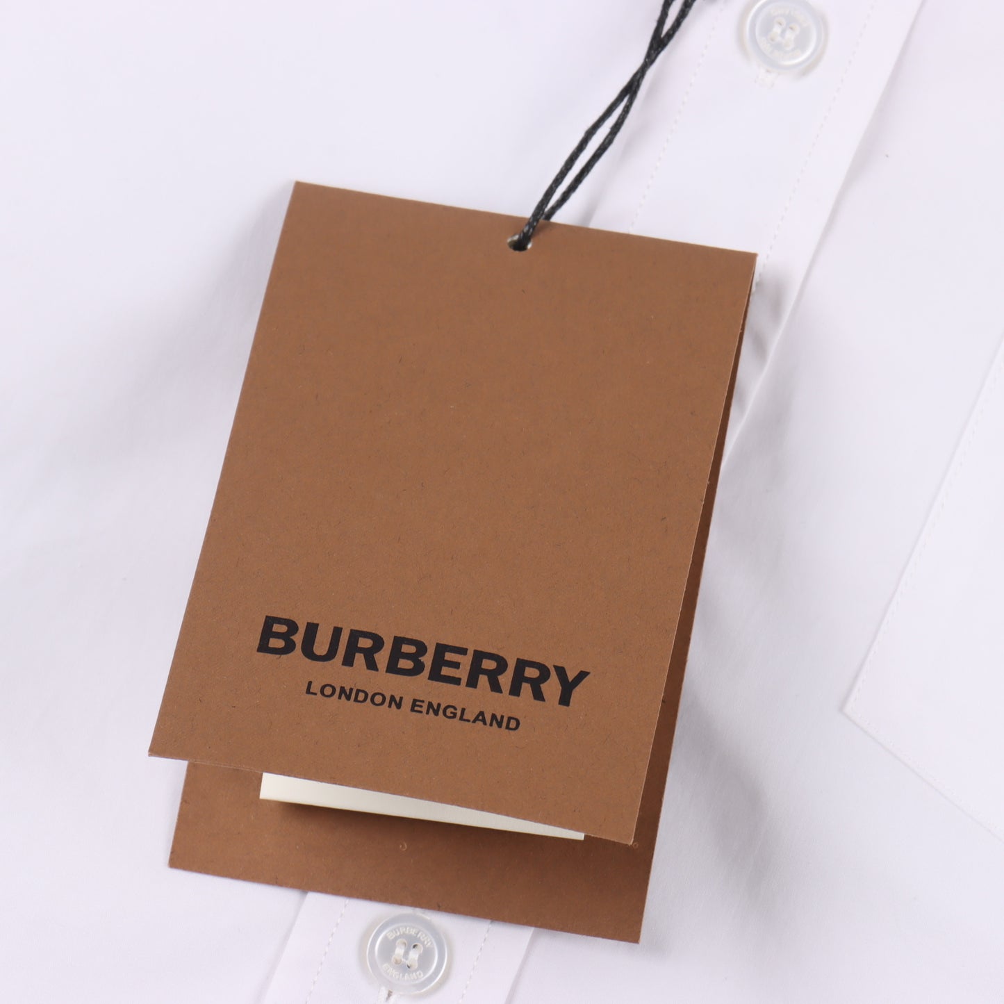 BURBERRY TB ESSENTIAL SHIRT - SUPER CLONE