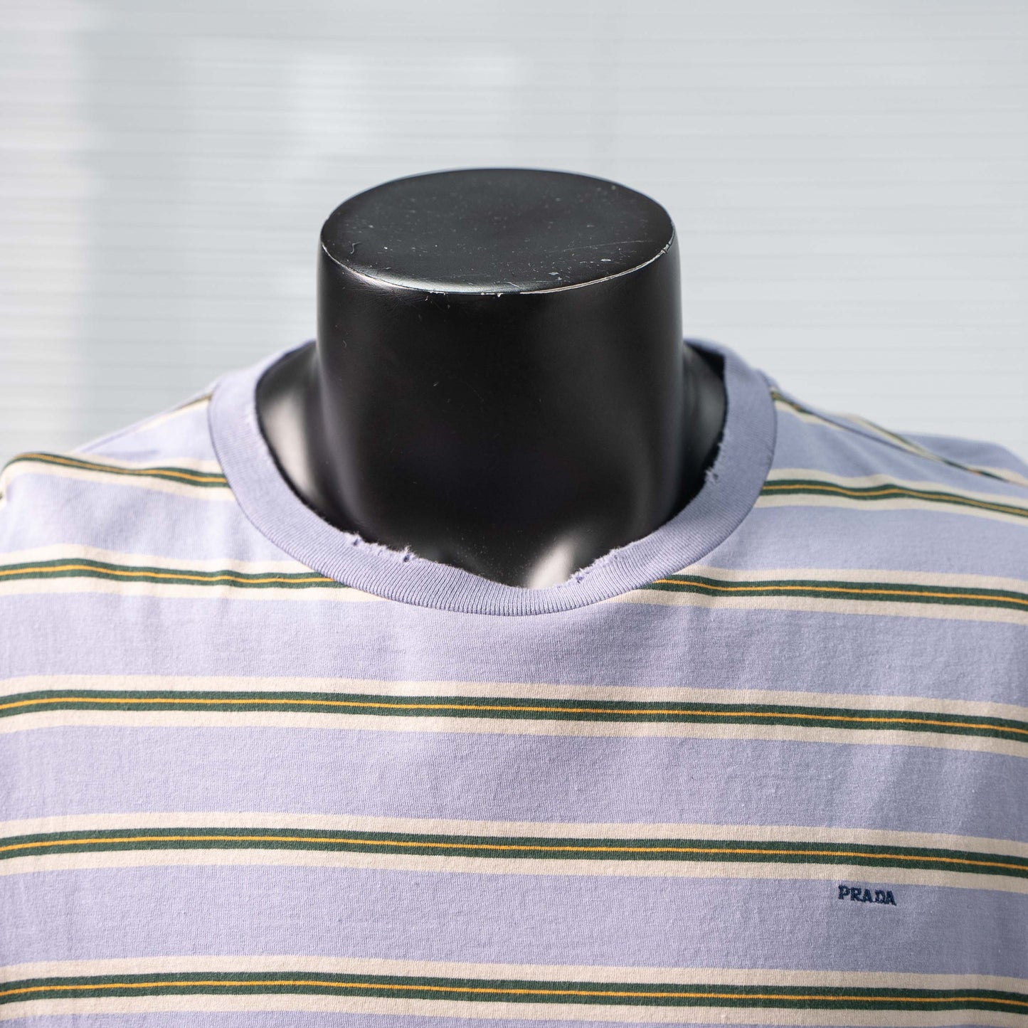 PRADA STRIPED LONG SLEEVE T-SHIRT– 1:1 HIGH END