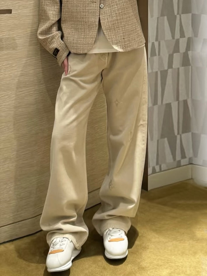 LOUIS VUITTON SIGNATURE STRAIGHT LEG JEANS – 1:1 HIGH END