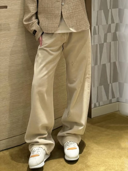 LOUIS VUITTON SIGNATURE STRAIGHT LEG JEANS – 1:1 HIGH END