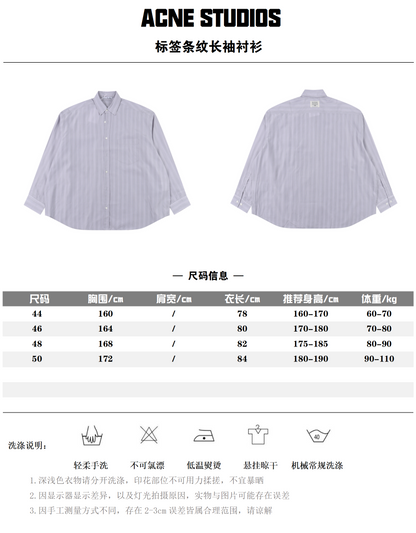 ACNE STUDIOS SHIRT – 1:1 HIGH END