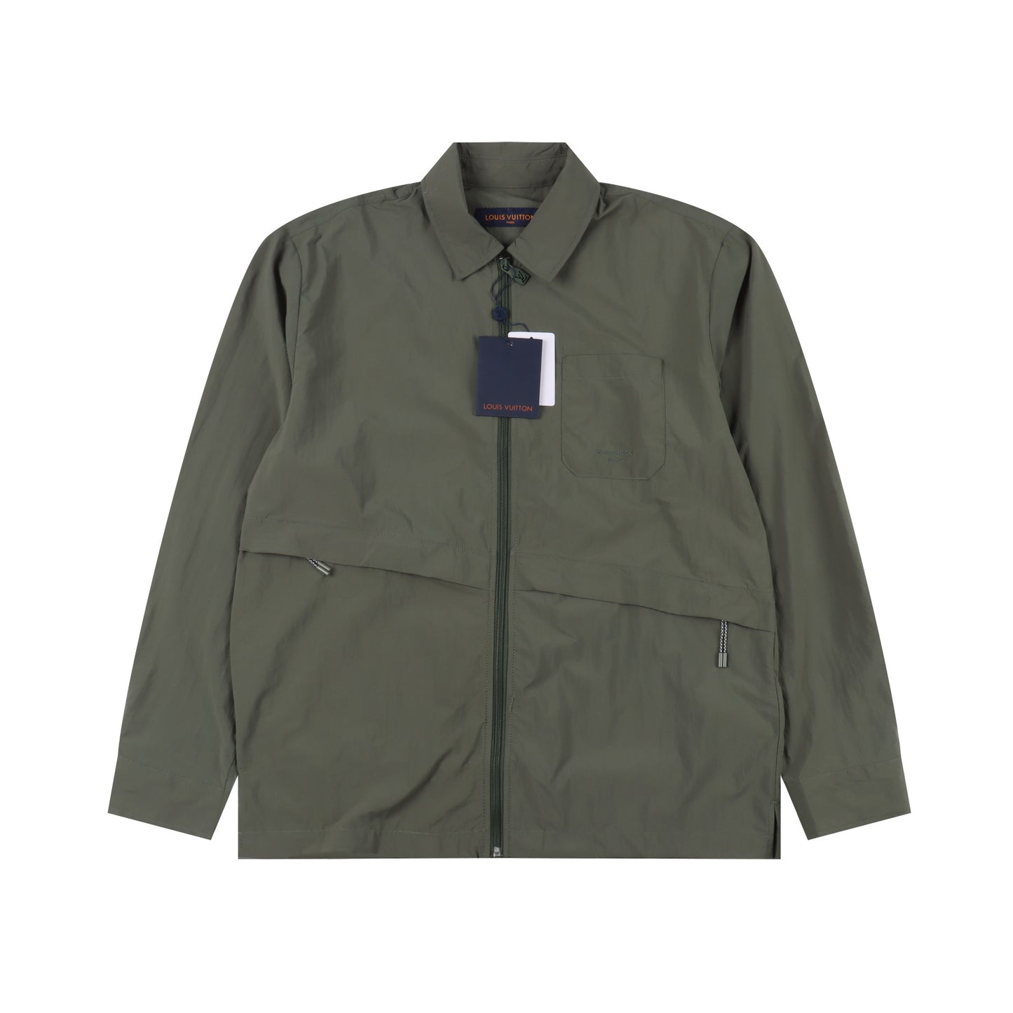 LOUIS VUITTON LIGHT ZIP JACKET – Olive Green Edition – 1:1 HIGH END