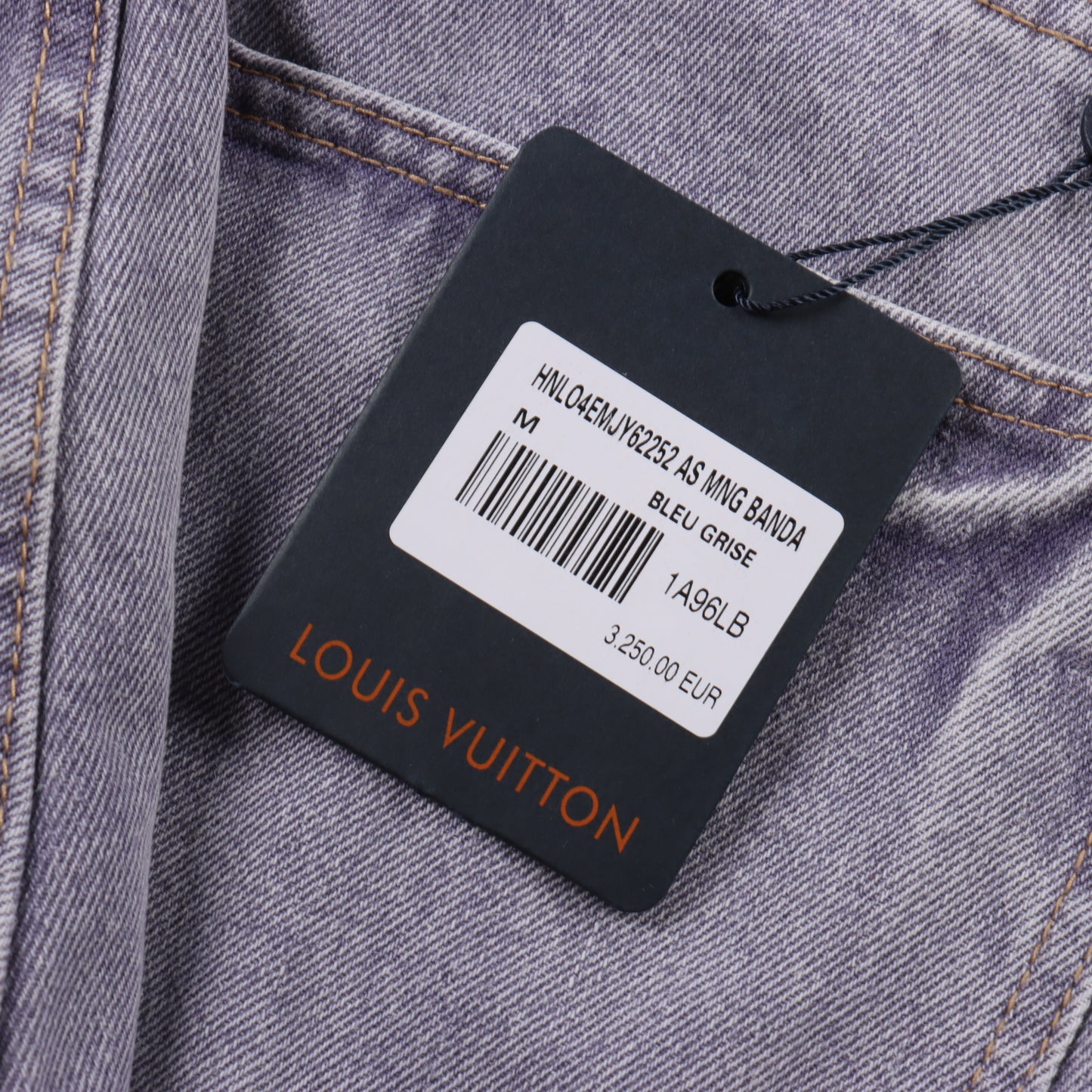 LOUIS VUITTON PASTEL DENIM – LAVENDER GREY EDITION – mit Tags – 1:1 HIGH END