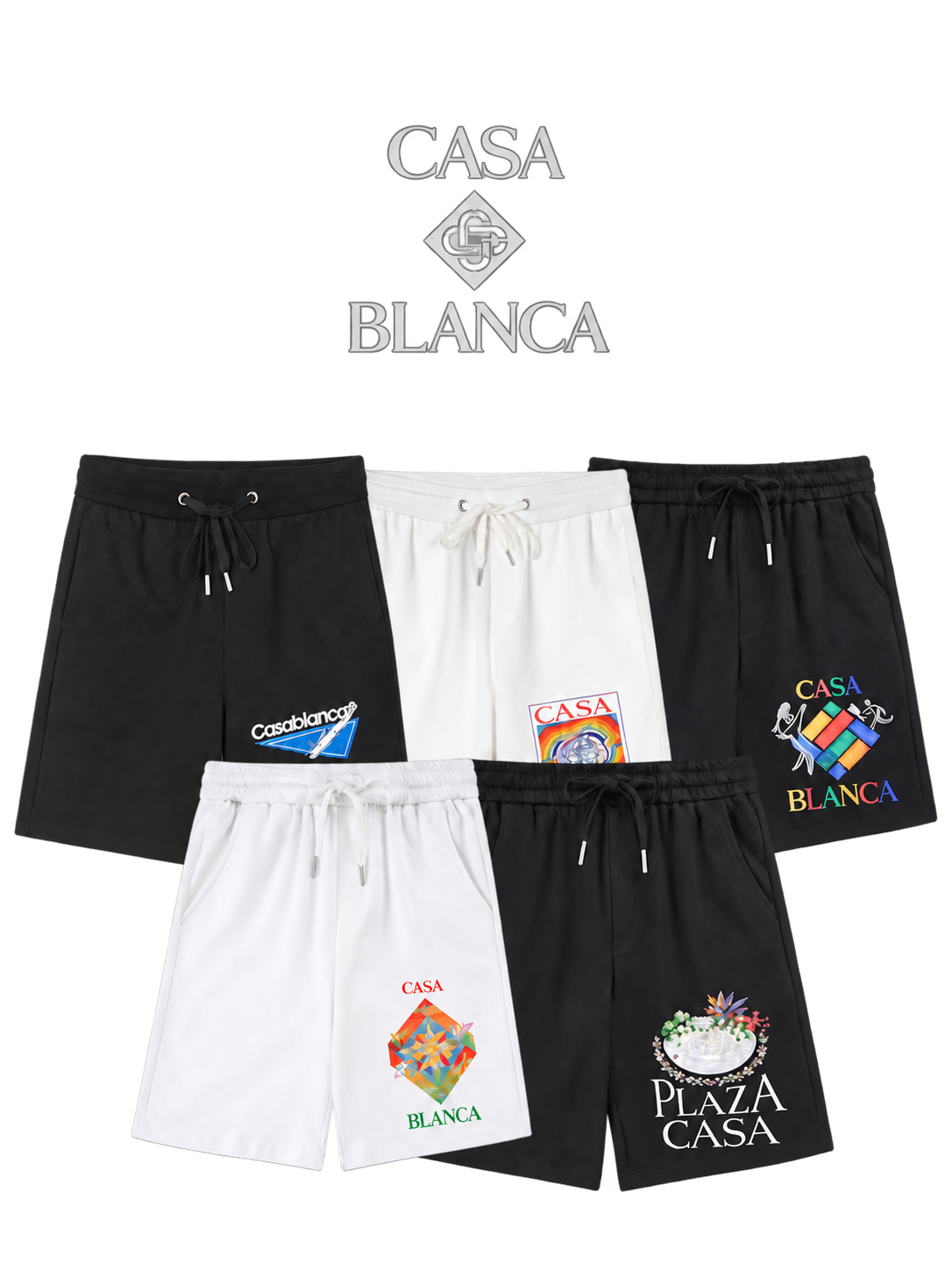 MONCLER EMBROIDERED LOGO SWEAT SHORTS – 1:1 HIGH END