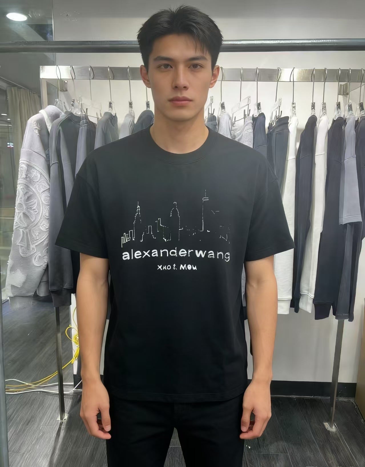 ALEXANDER WANG T-SHIRT - SUPER CLONE