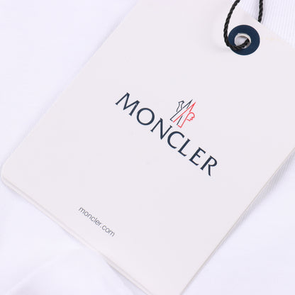 MONCLER T-SHIRT - SCHWARZ / WEIß - SUPER CLONE 260g