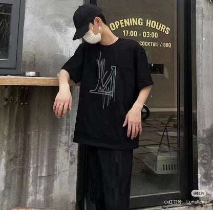 LOUIS VUITTON T-SHIRT - SCHWARZ - SUPER CLONE 260g