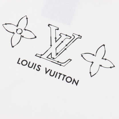 LOUIS VUITTON T-SHIRT - SCHWARZ / WEIß - SUPER CLONE 260g