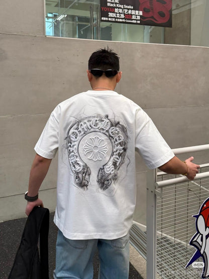 CHROME HEARTS T-SHIRT - SUPER CLONE