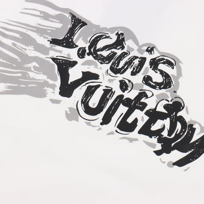 LOUIS VUITTON T-SHIRT - SCHWARZ / WEIß - SUPER CLONE 260g