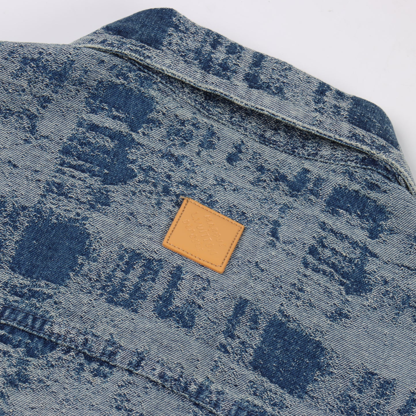 LOUIS VUITTON MONOGRAM DENIM SET – Shirt + Shorts – Blue Vintage Wash – 1:1 HIGH END