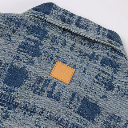 LOUIS VUITTON MONOGRAM DENIM SET – Shirt + Shorts – Blue Vintage Wash – 1:1 HIGH END