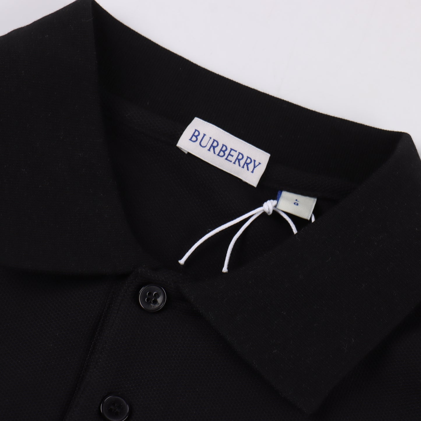 BURBERRY T-SHIRT - SCHWARZ / WEIß - SUPER CLONE 260g