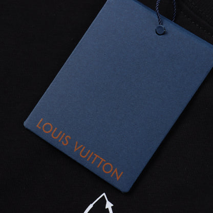 LOUIS VUITTON T-SHIRT - SCHWARZ / WEIß - SUPER CLONE 260g