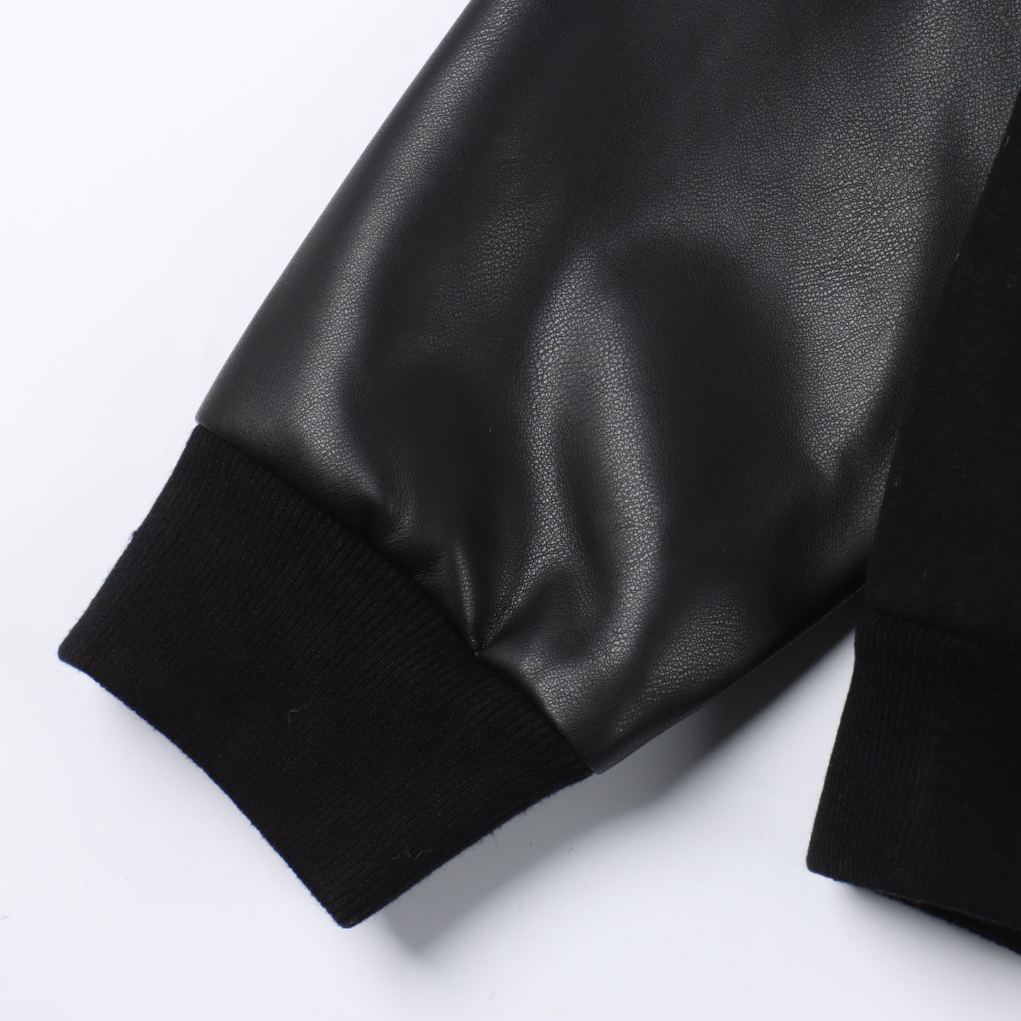 CELINE WOOL & LEATHER HOODIE JACKET - SUPER CLONE