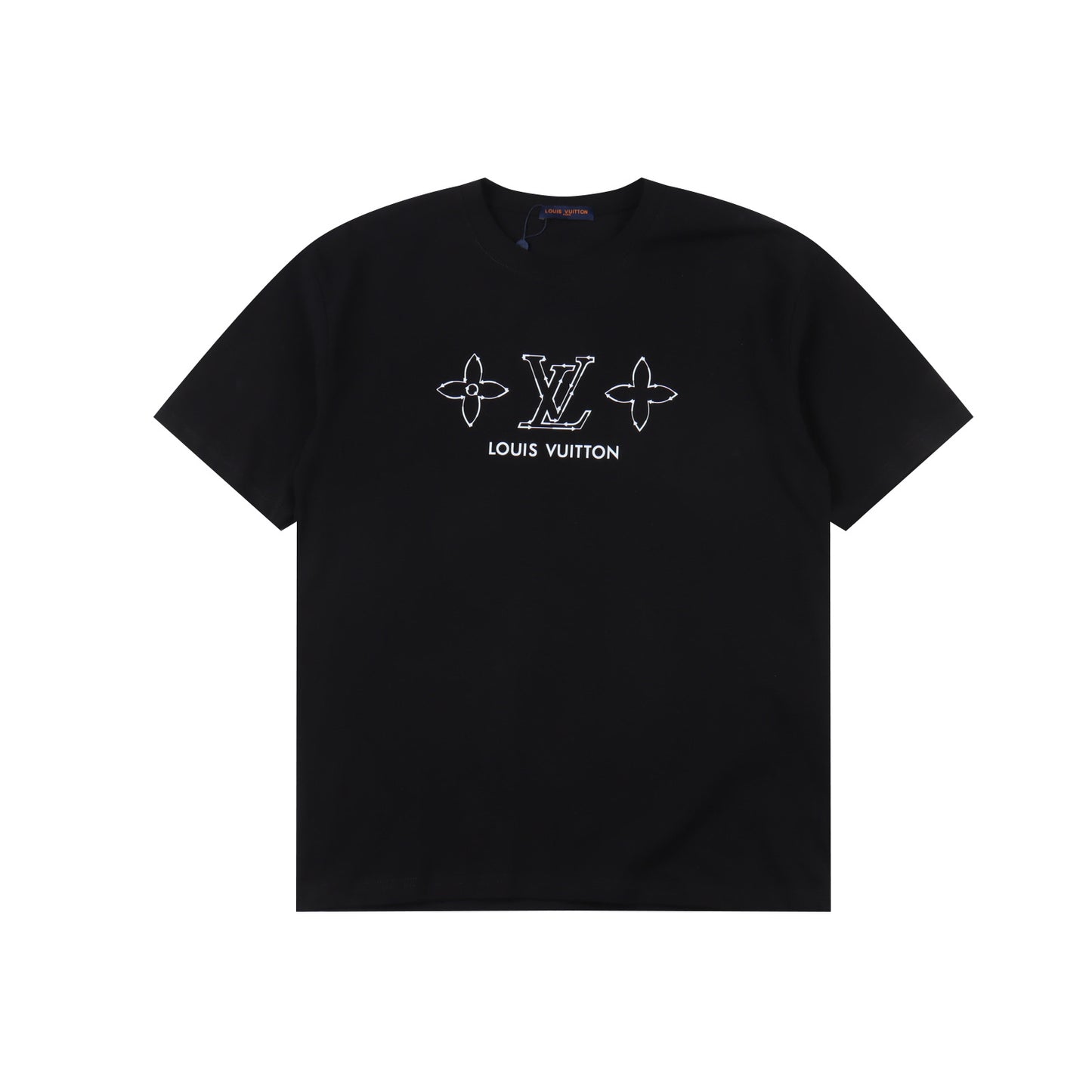 LOUIS VUITTON T-SHIRT - SCHWARZ / WEIß - SUPER CLONE 260g