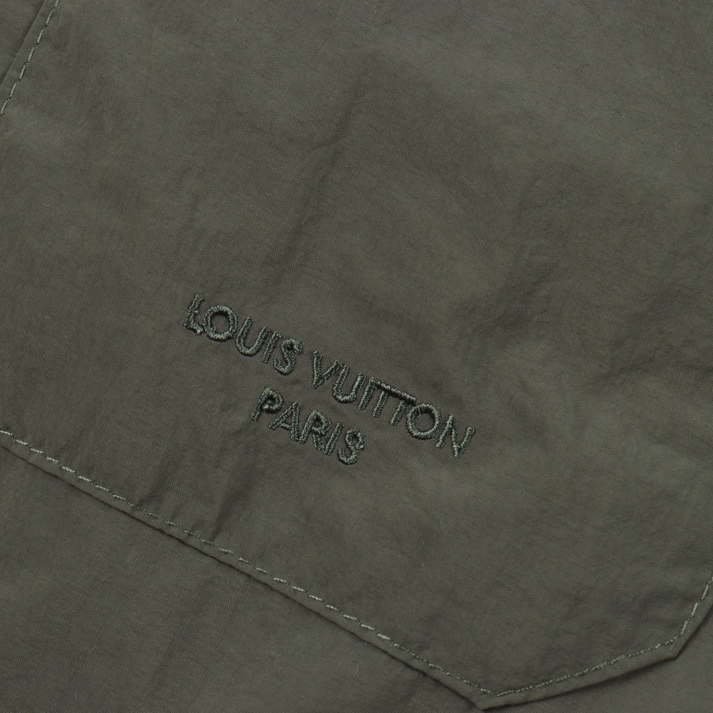 LOUIS VUITTON LIGHT ZIP JACKET – Olive Green Edition – 1:1 HIGH END