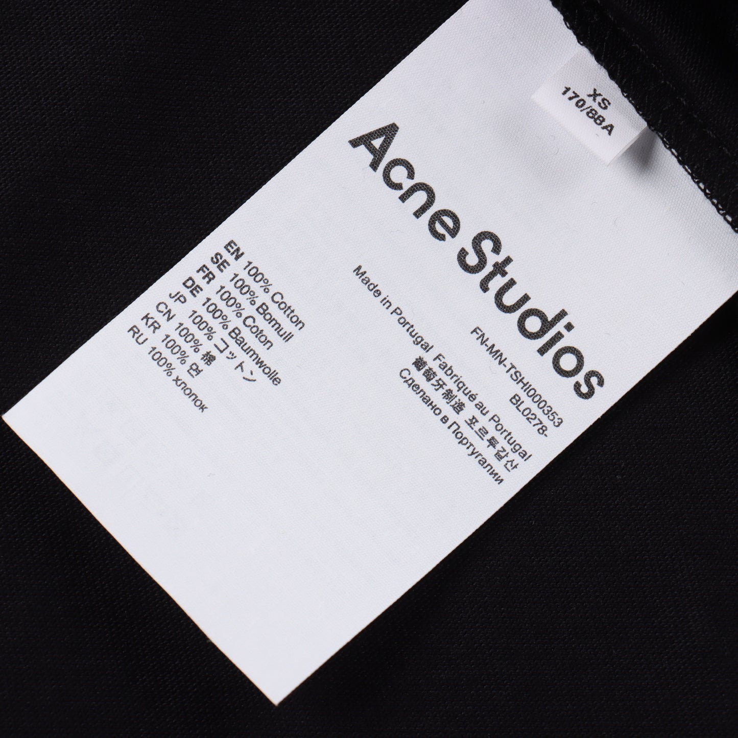 ACNE STUDIOS LONGSLEEVE - SUPER CLONE