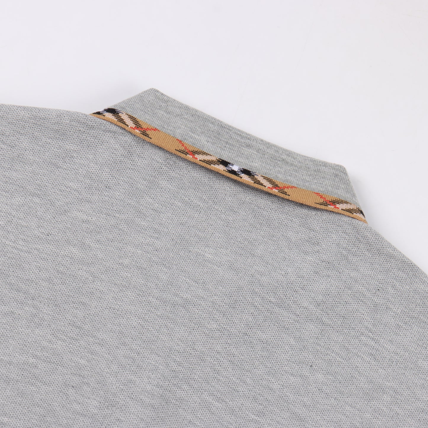 BURBERRY CHECK COLLAR POLO SHIRT – mit Tags – 1:1 HIGH END