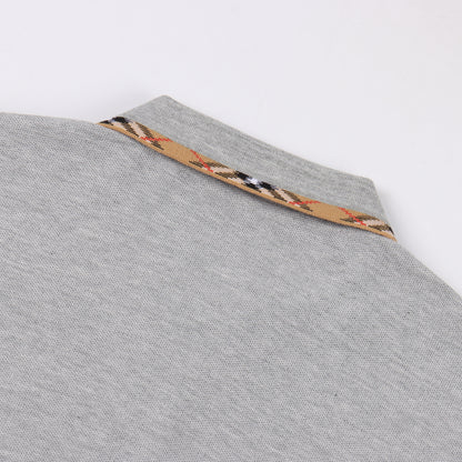 BURBERRY CHECK COLLAR POLO SHIRT – mit Tags – 1:1 HIGH END