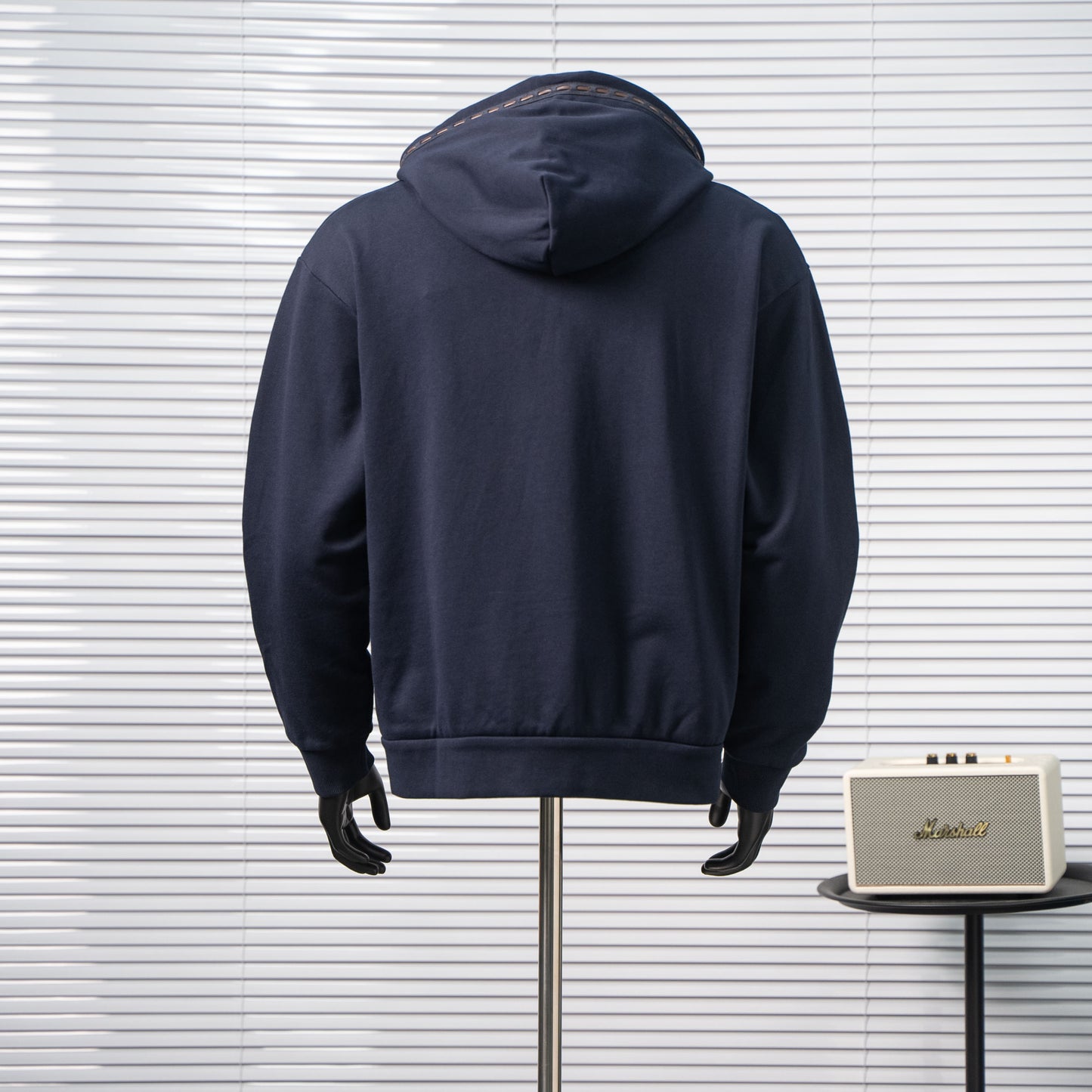 FENDI LEATHER LABEL ZIP HOODIE – 1:1 HIGH END