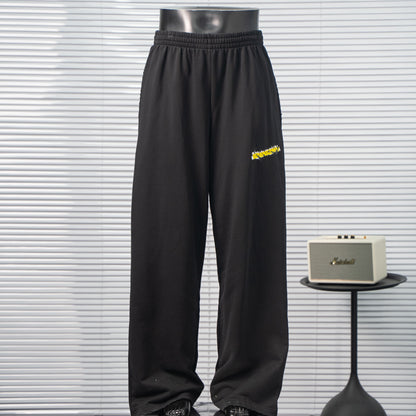 BALENCIAGA BLCG 26SS GRAFFITI LOGO DOUBLE-LAYER TRACK PANTS– 1:1 HIGH END