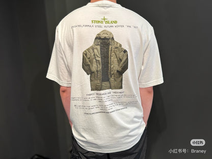 STONE ISLAND T-SHIRT - SUPER CLONE