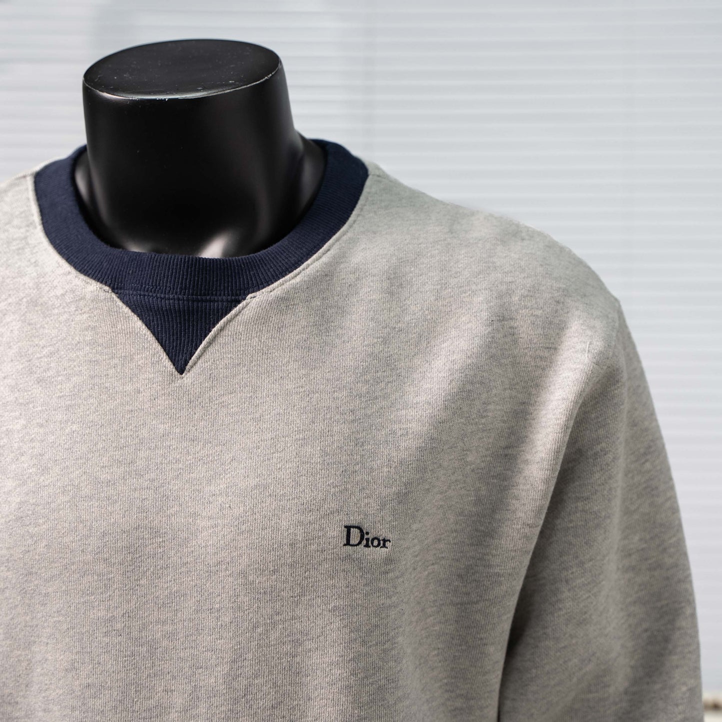 DIOR CD COLOR BLOCK CREWNECK SWEATSHIRT – 1:1 HIGH END