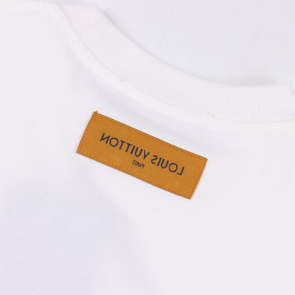LOUIS VUITTON T-SHIRT - SCHWARZ / WEIß - SUPER CLONE 260g