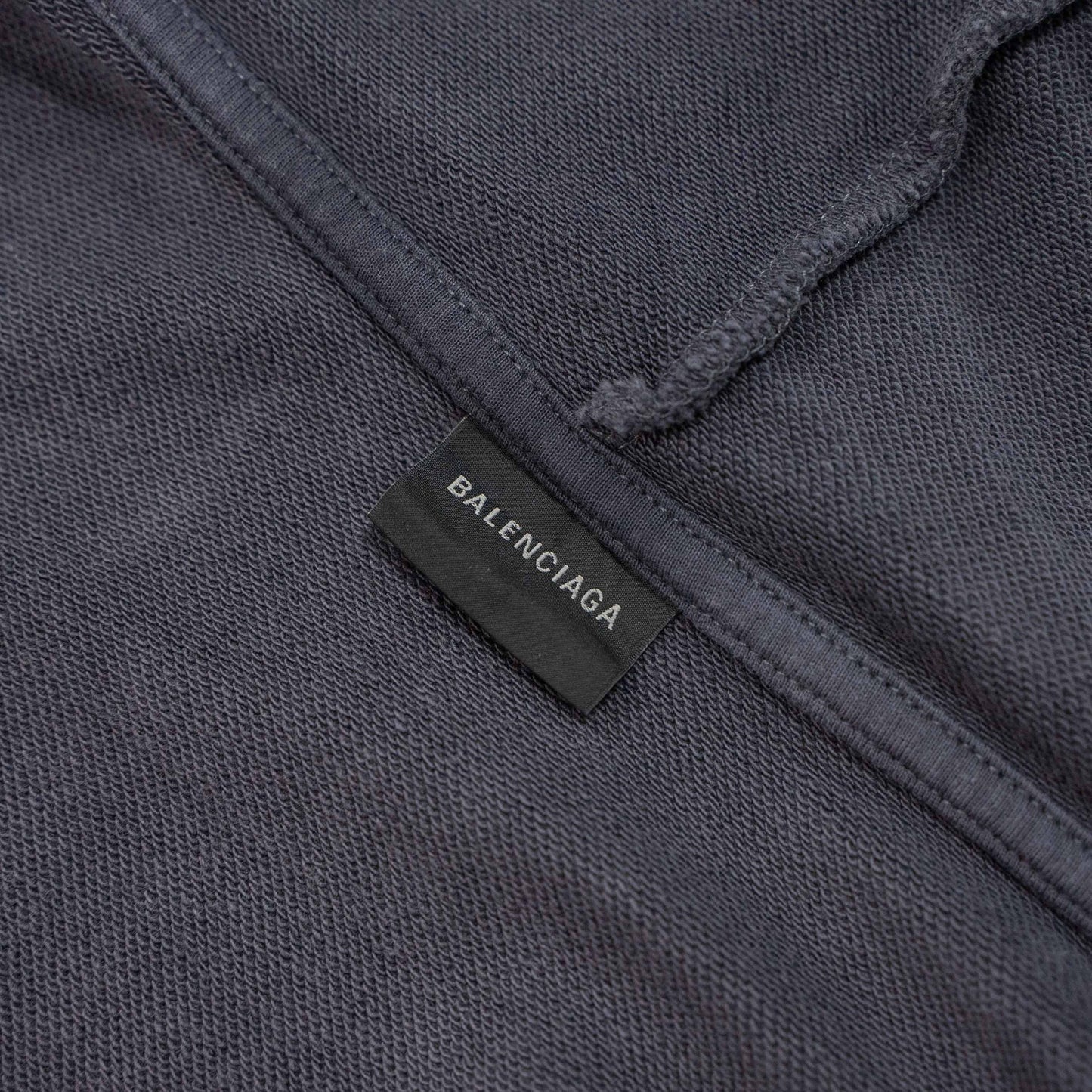 BALENCIAGA OVERSIZED DISTRESSED ZIP-UP HOODIE – 1:1 HIGH END