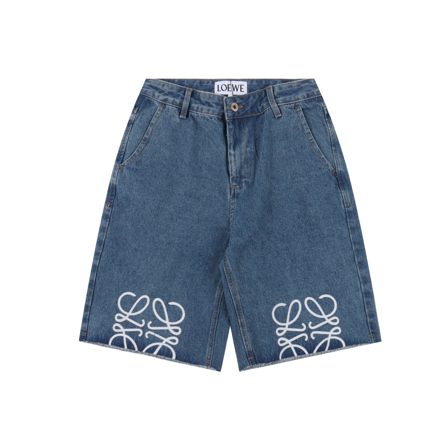 LOEWE ANAGRAM DENIM SHORTS – 1:1 HIGH END