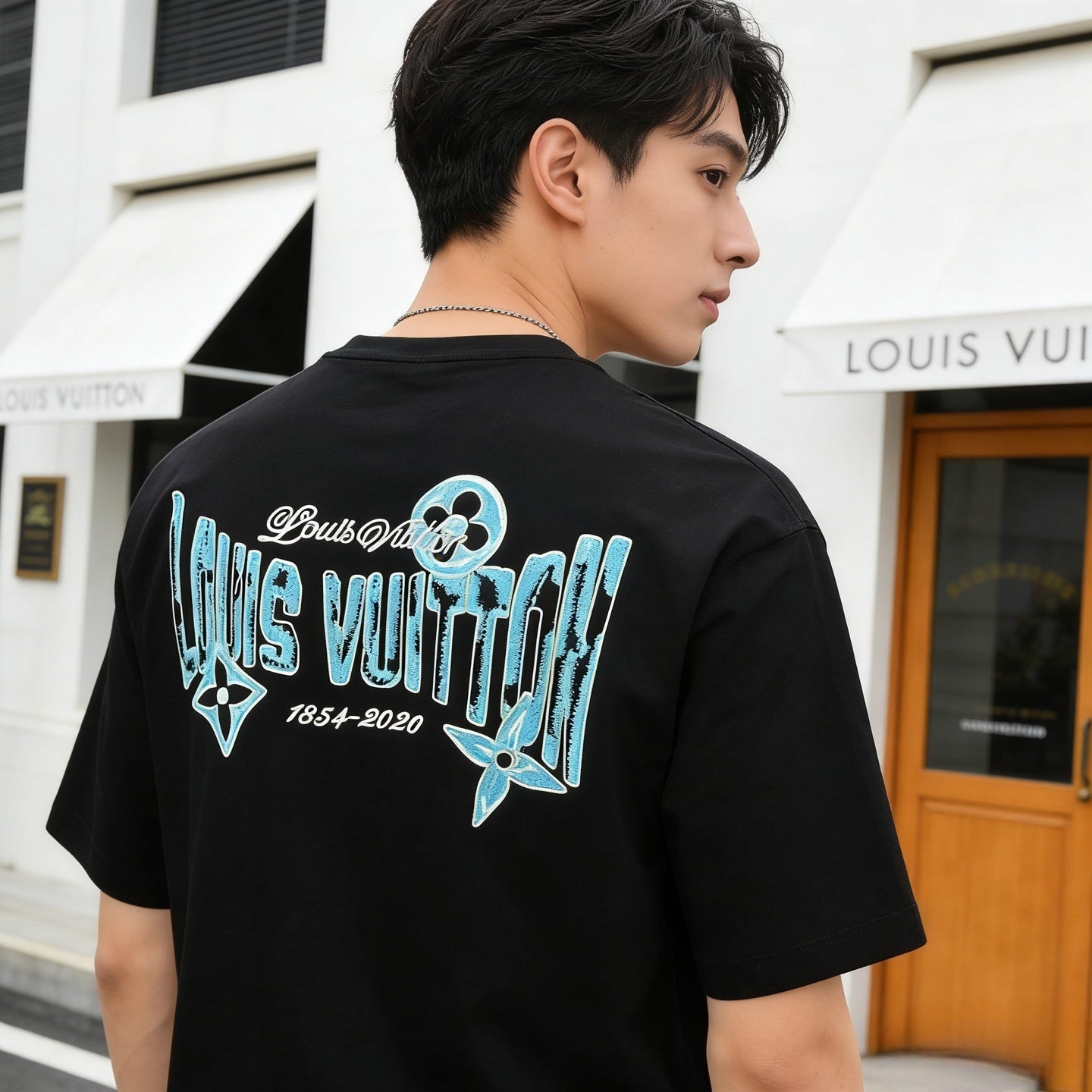 LOUIS VUITTON T-SHIRT  - SUPER CLONE