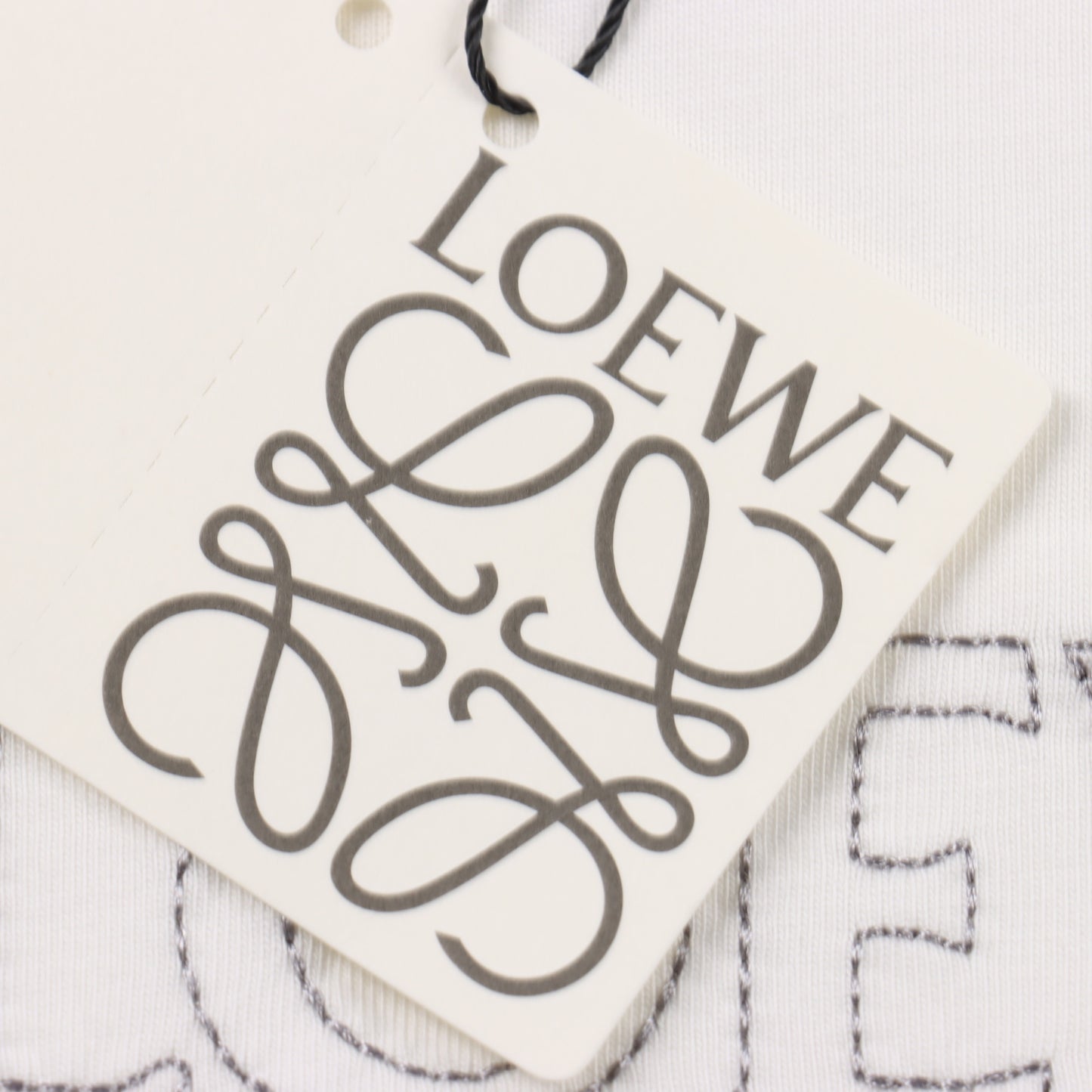 LOEWE T-SHIRT - SCHWARZ / WEIß - SUPER CLONE 260g